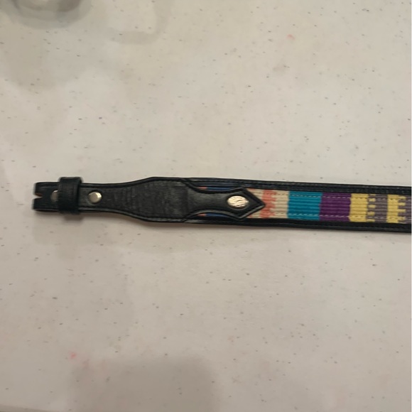 Circle Y of Yoakum. Hand Made in Texas. Leather Stitched belt. No buckle. NWT. - Picture 10 of 15